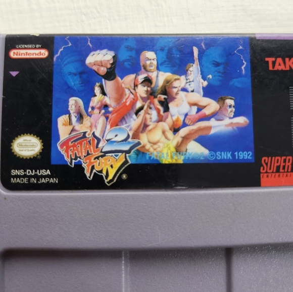 Fatal Fury II 2 (Super Nintendo Entertainment System, 1994) Tested Snes - Picture 3 of 3